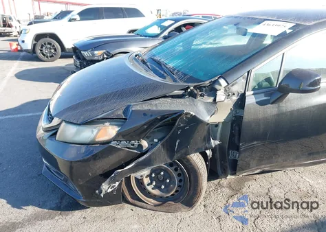 2013 Honda Civic Lx z USA, uszkodzony, nr VIN 19XFB2E52DE069953